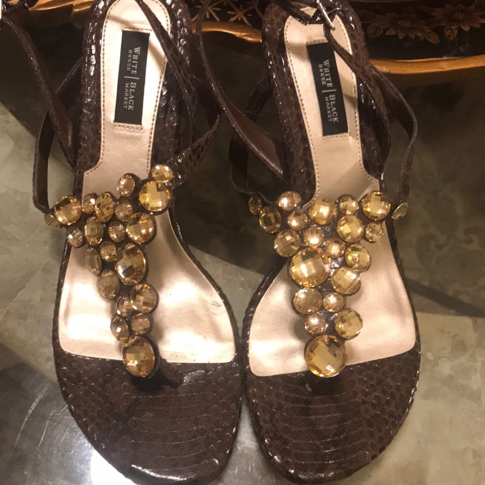 👍🏼👍🏼👍🏼 White House|Black Market Snakeskin NEW